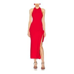 Simon Miller 'Junjo' Red Viscose Knit Dress Size M